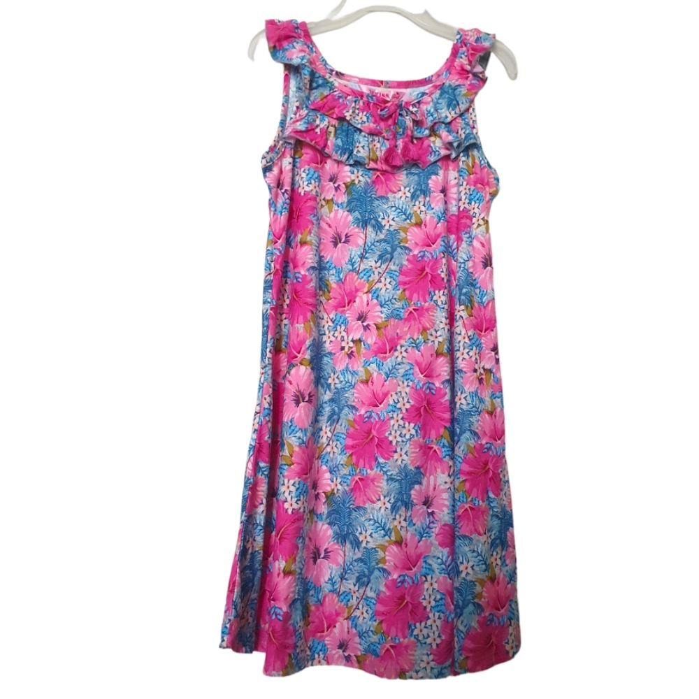 1st Kiss Sundress Girls 14-16 Colorful Floral Sleeveless Dress